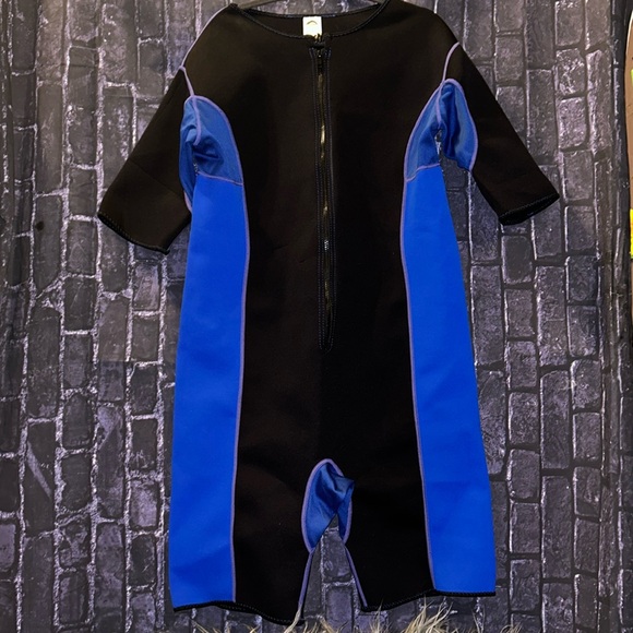 SISYAMA Sauna Sweat Workout Exercise Compression Slimming Suit Neoprene Sz XXL - Picture 1 of 13